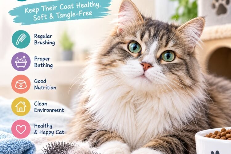 how to care for cat hair